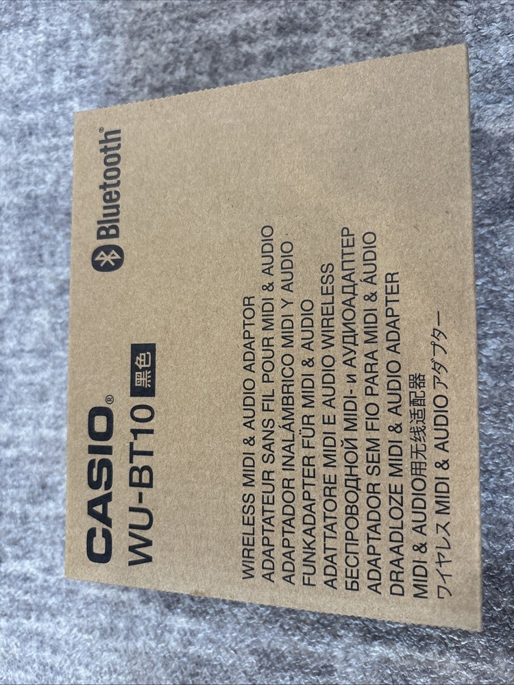 Casio WU-BT10 Wireless Bluetooth MIDI/Audio Adapter