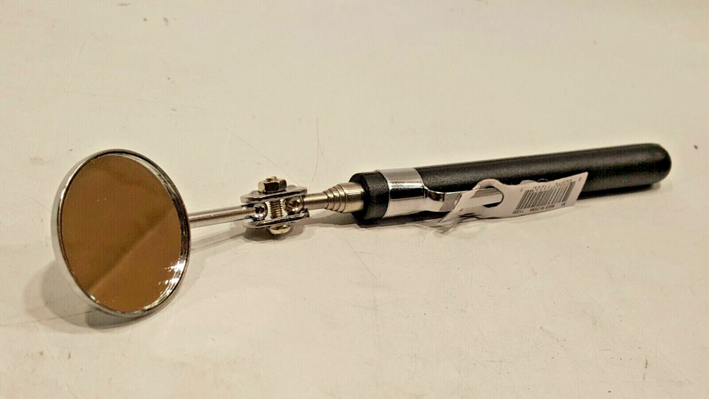 New 1- 1/4 " Telescopic Inspection Rectangular Mirror  #11220
