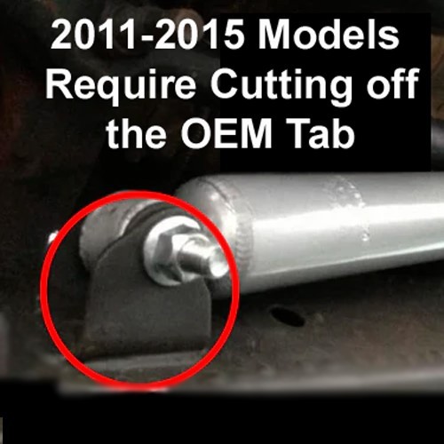 Cognito Fox 2.0 Steering Stabilizer Shock Bracket Kit for 11-25 GM 2500HD/3500HD