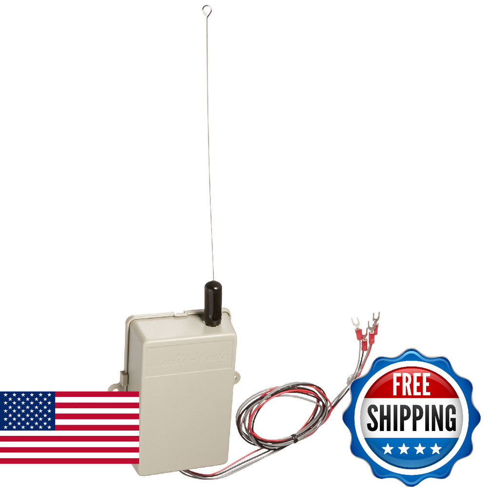 Linear 1-Ch 12-24V Multi-Code Gate Receiver 300/310 MHz 109950