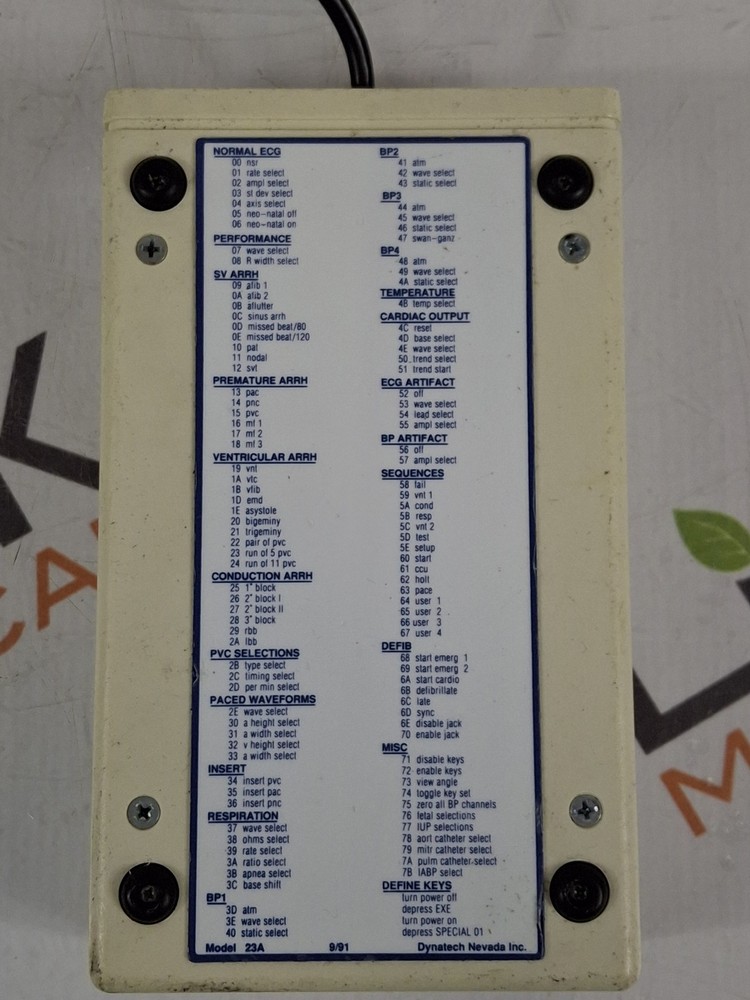 Dynatech DNI Nevada MedSim 23A Controller