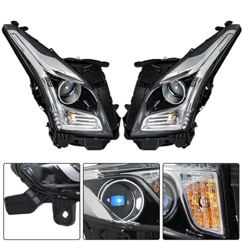 Headlights Assembly Replacement for ATS 2013-2018 Driver and Left & Right Side