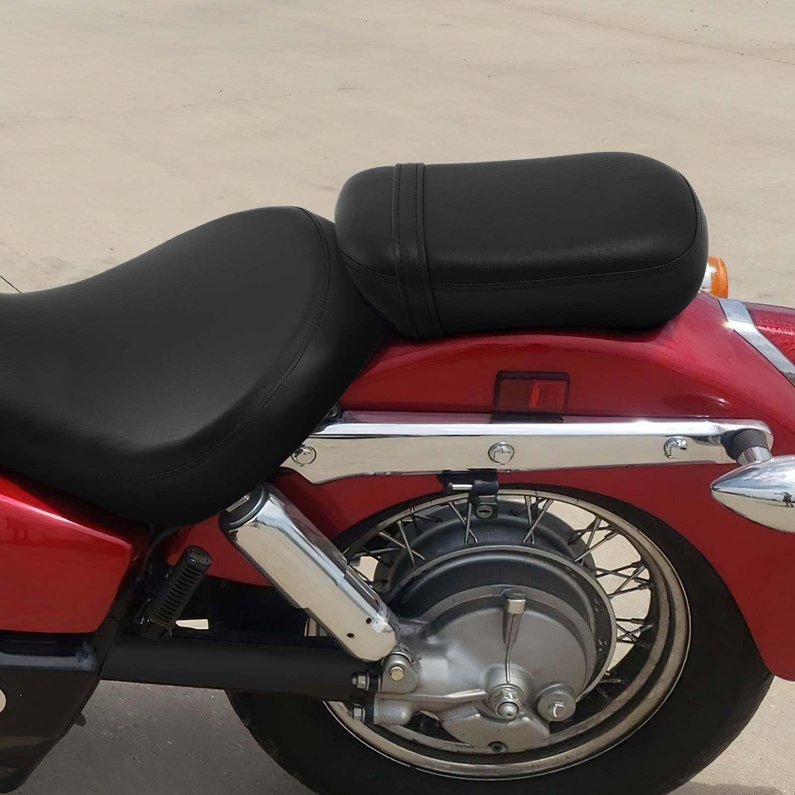 Front Driver Rear Passenger Seat Fit For Honda Shadow Aero 750 VT750C 2004-2024