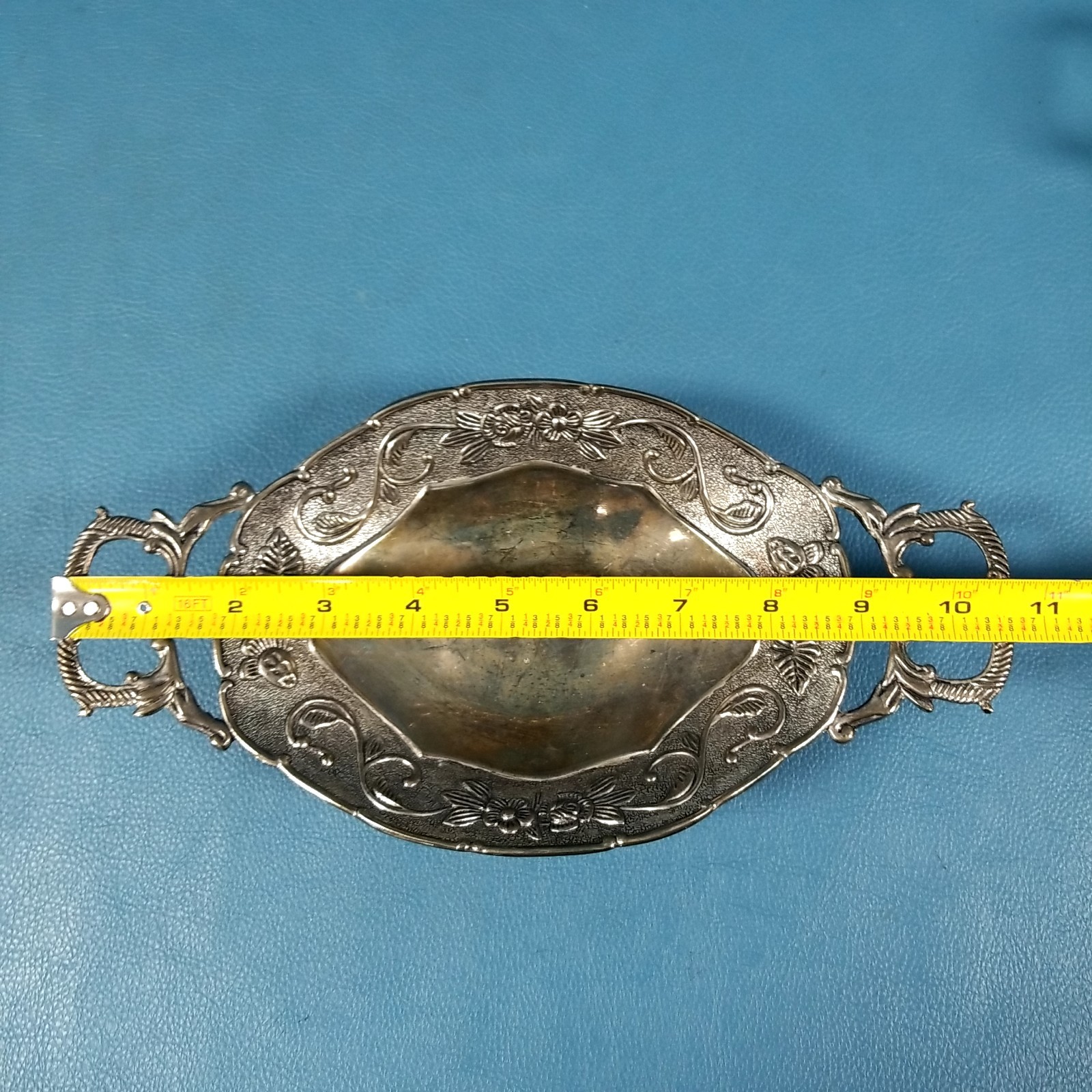 3pc Set of Vintage Studio Silversmiths Silver Plated Trinket Serving Dishes