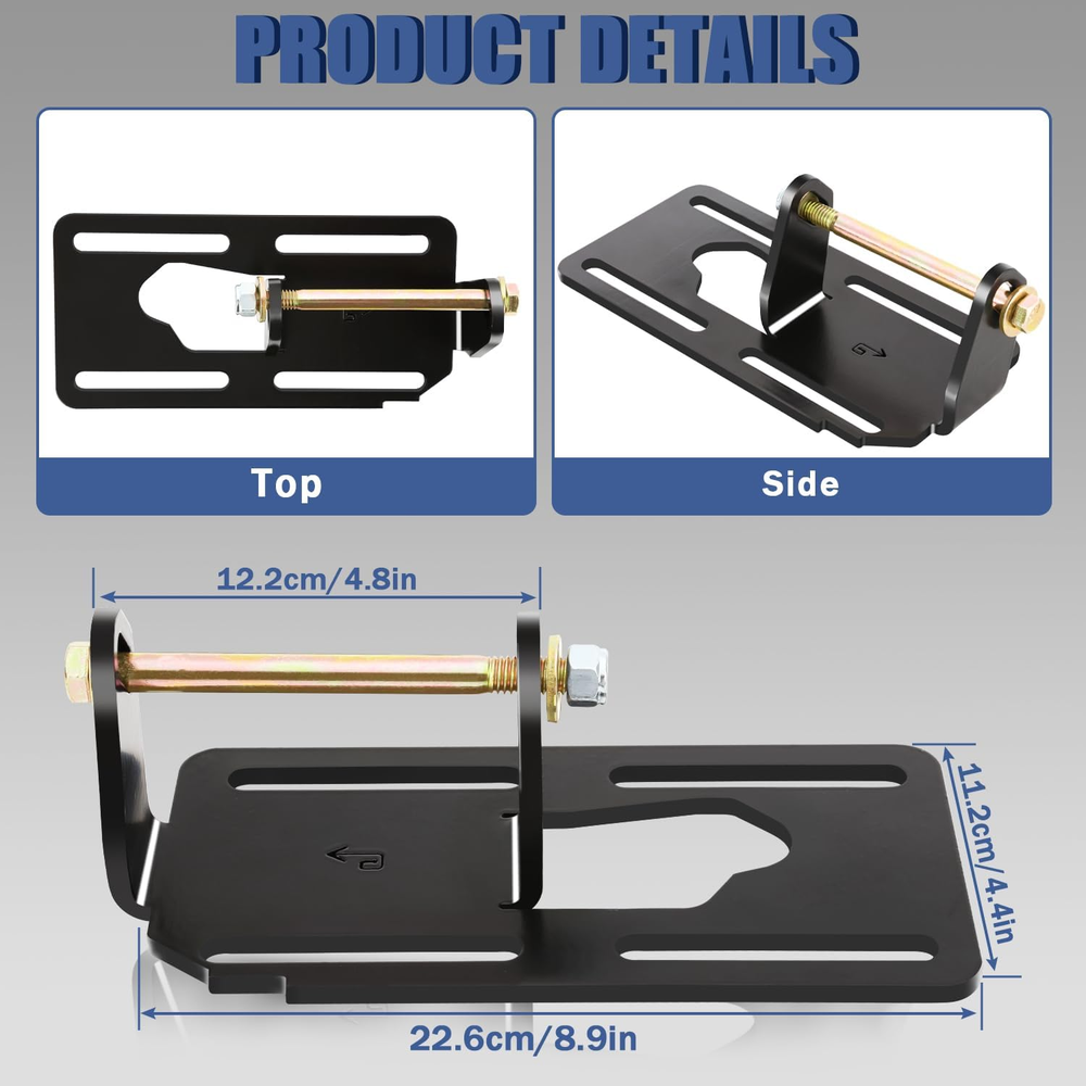 LS Universal Conversion Engine Swap Mounts Compatible with 1973-1998 Square Body