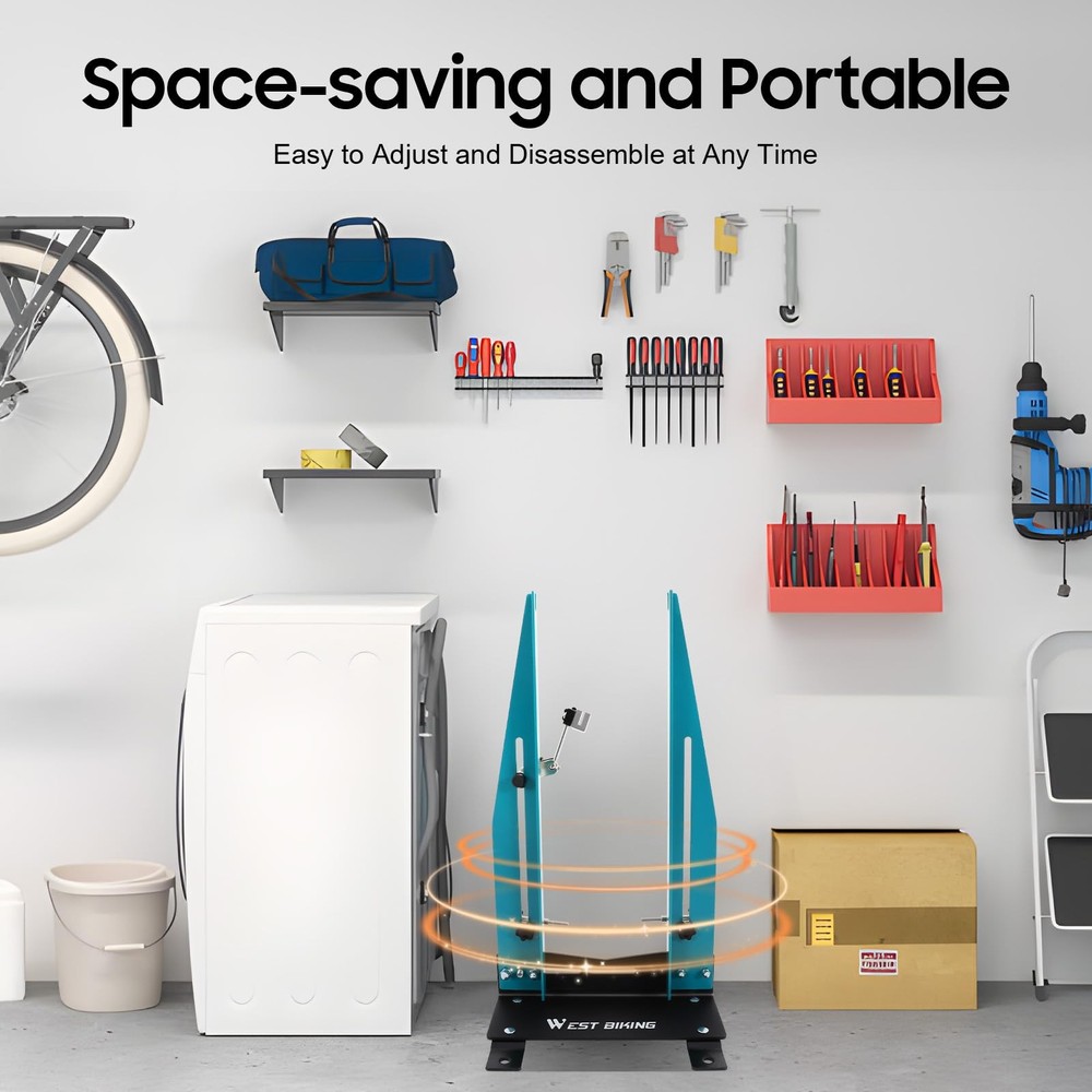 Bicycle Wheel Truing Stand Removable Multi-function Wheel Alignment Tool Road