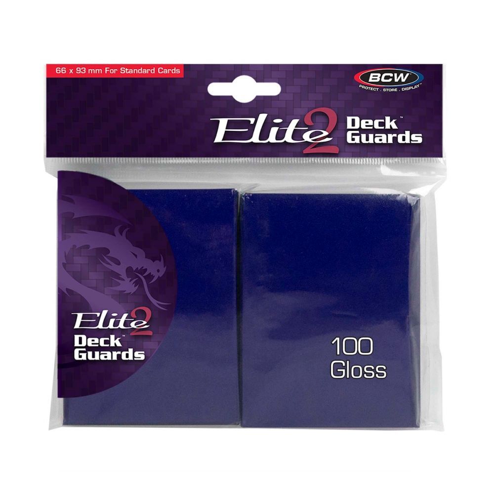100 BCW Deck Guard - Elite2 - Blue