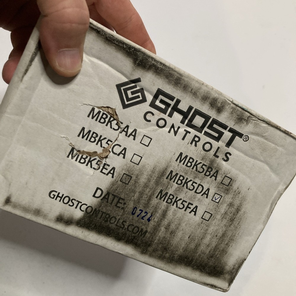 Ghost Controls MBK5DA Dual Gate Bracket Kit Hardware Replacement Set Silver