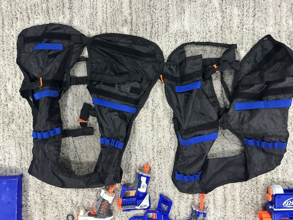 Huge NERF Lot 20+ blasters all working condition.