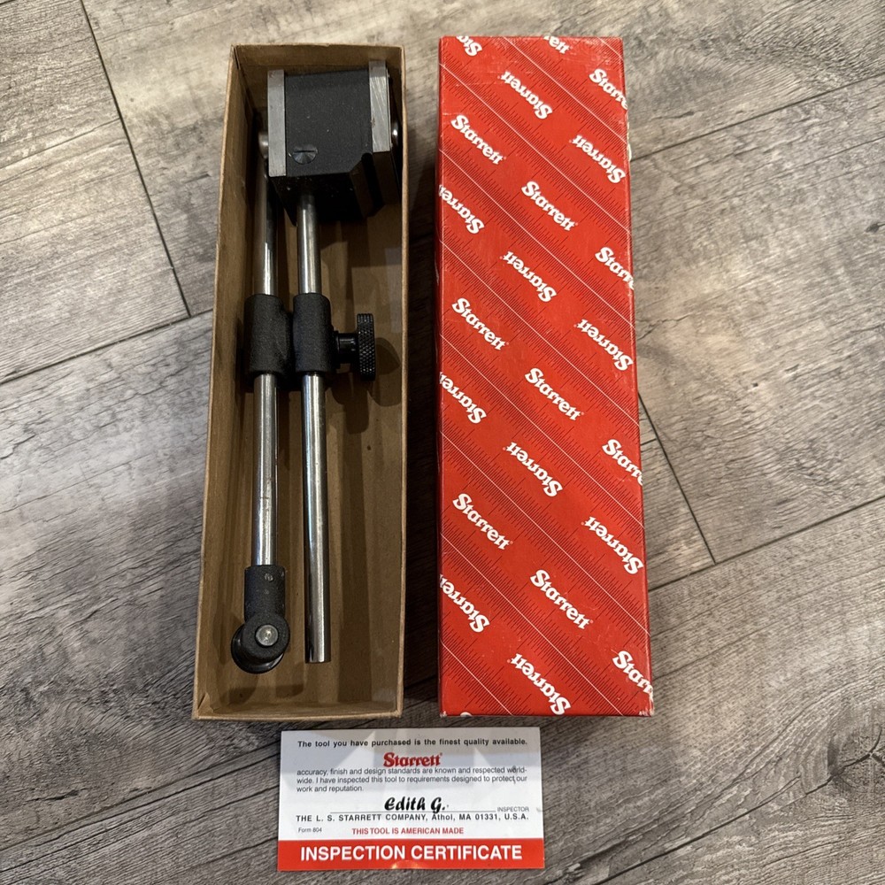 Starrett 657D MAGNETIC BASE PUSH BUTTON ON OFF 52749 *brand new*