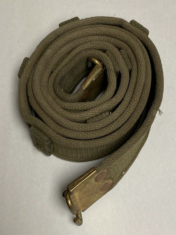 BRITISH ENFIELD SNIPER CANVAS SLING.