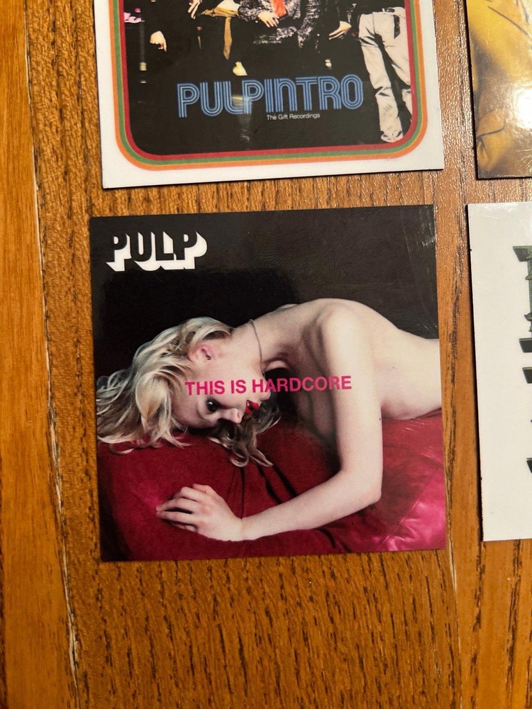 Pulp fridge magnets