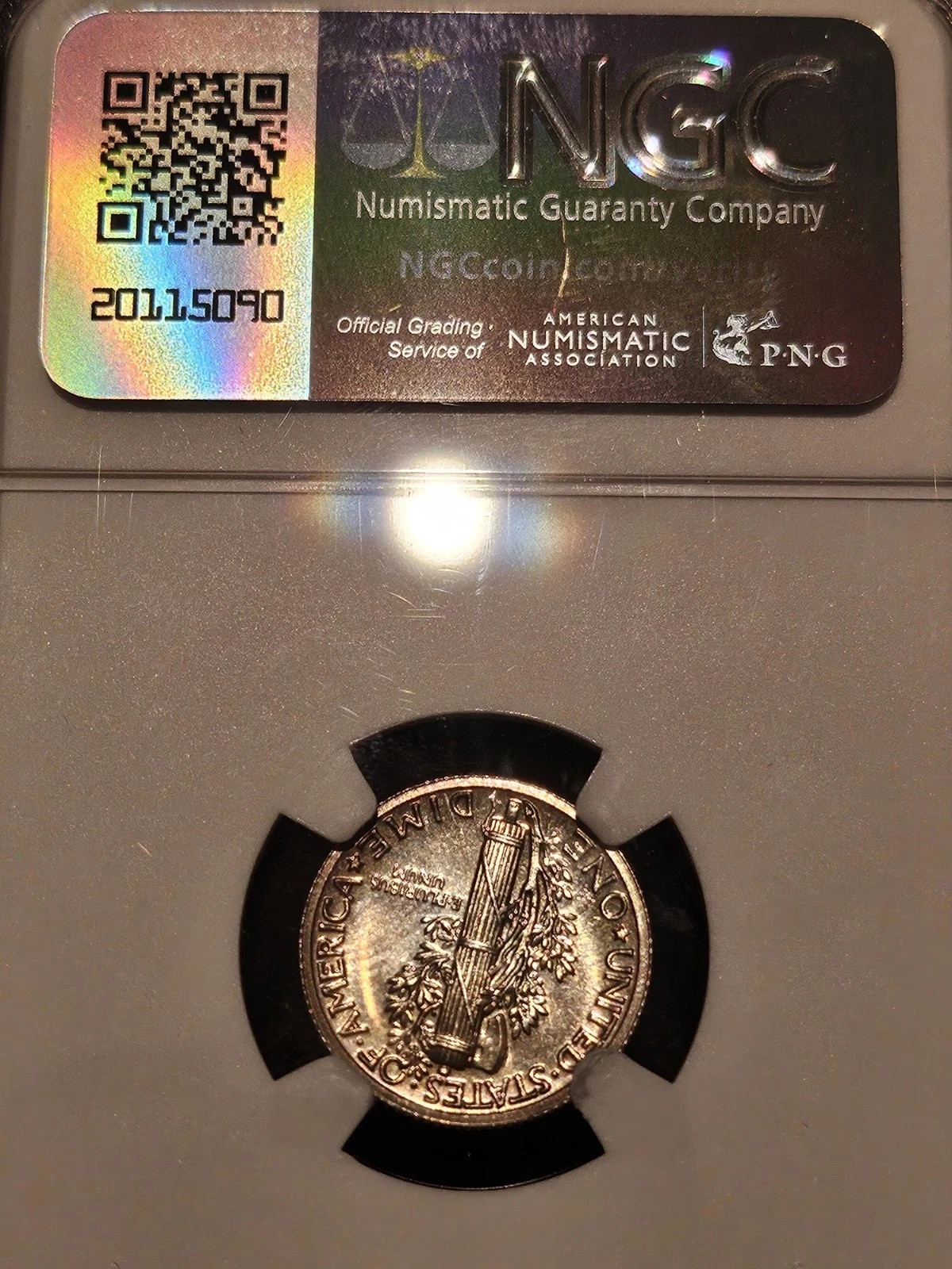1940 NGC PR64 Mecrury Dime