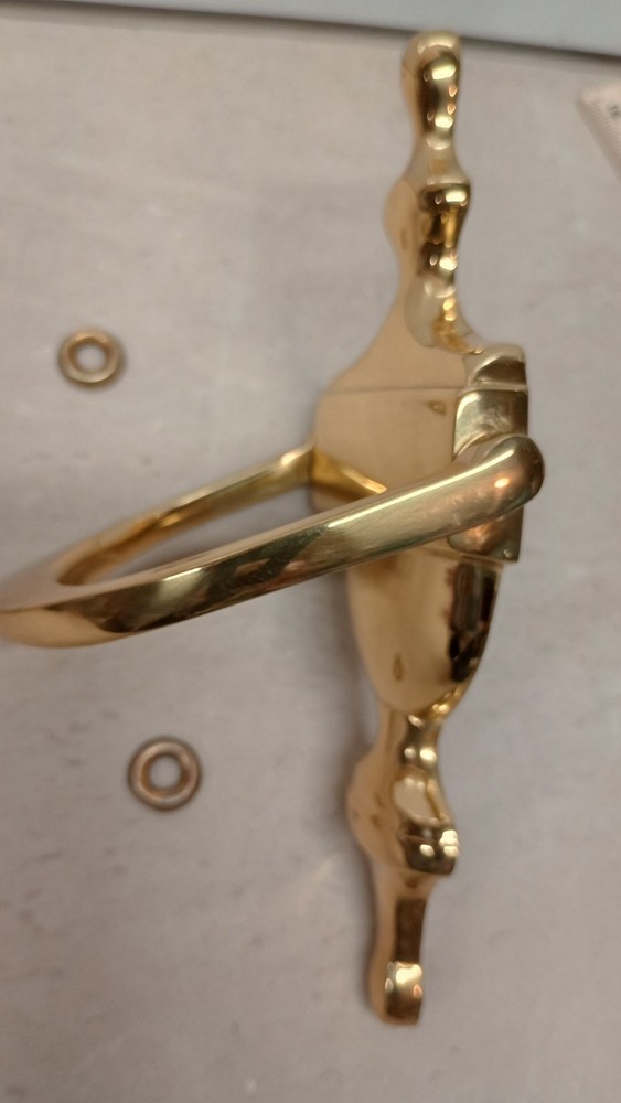 Solid Brass Colonial Style Door Knocker, N.O.S.