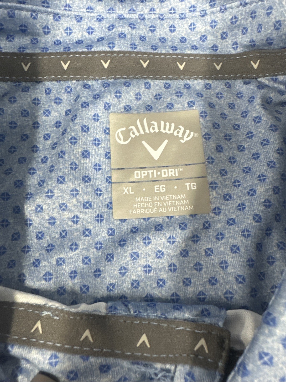 Callaway Men's Performance Golf Polo XL Regatta New with Tags