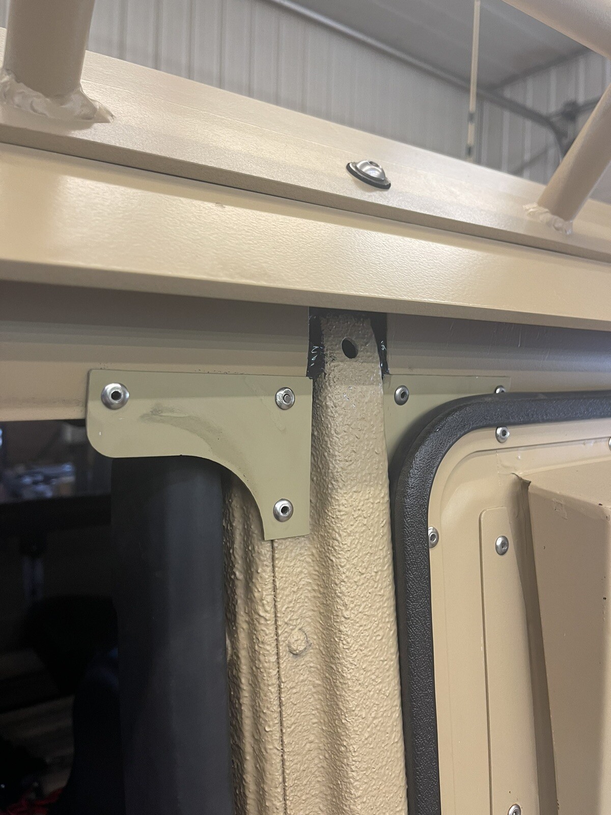 4PC Door Gap Filler Kit For Hard Or Soft Doors fits All Models HUMVEE M998