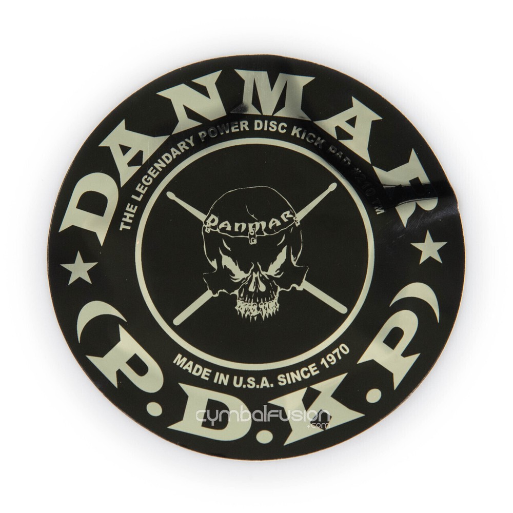Danmar Bass Drum Impact Pad - Skull