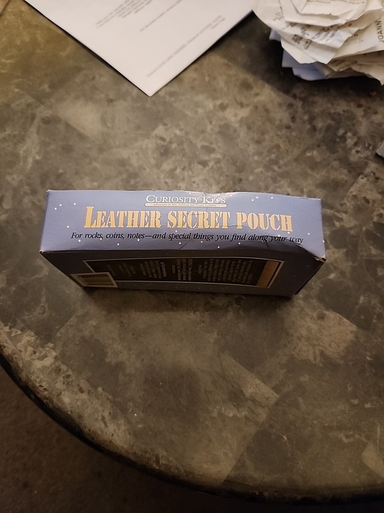 Leather Secret Pouch Kit