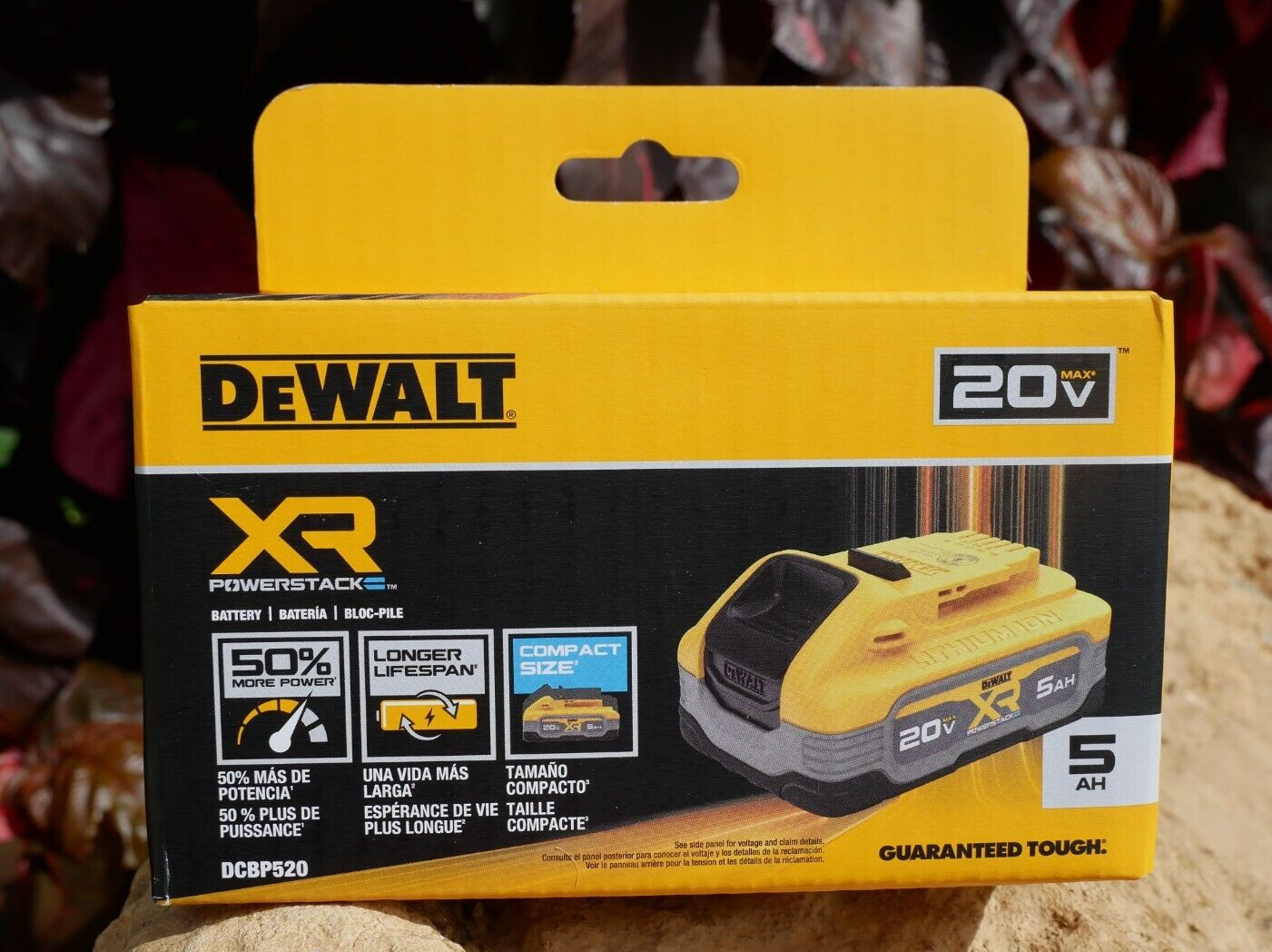 DeWALT DCBP520 POWERSTACK 20V Lith-Ion 5.0Ah Battery ✅ NEW ✅