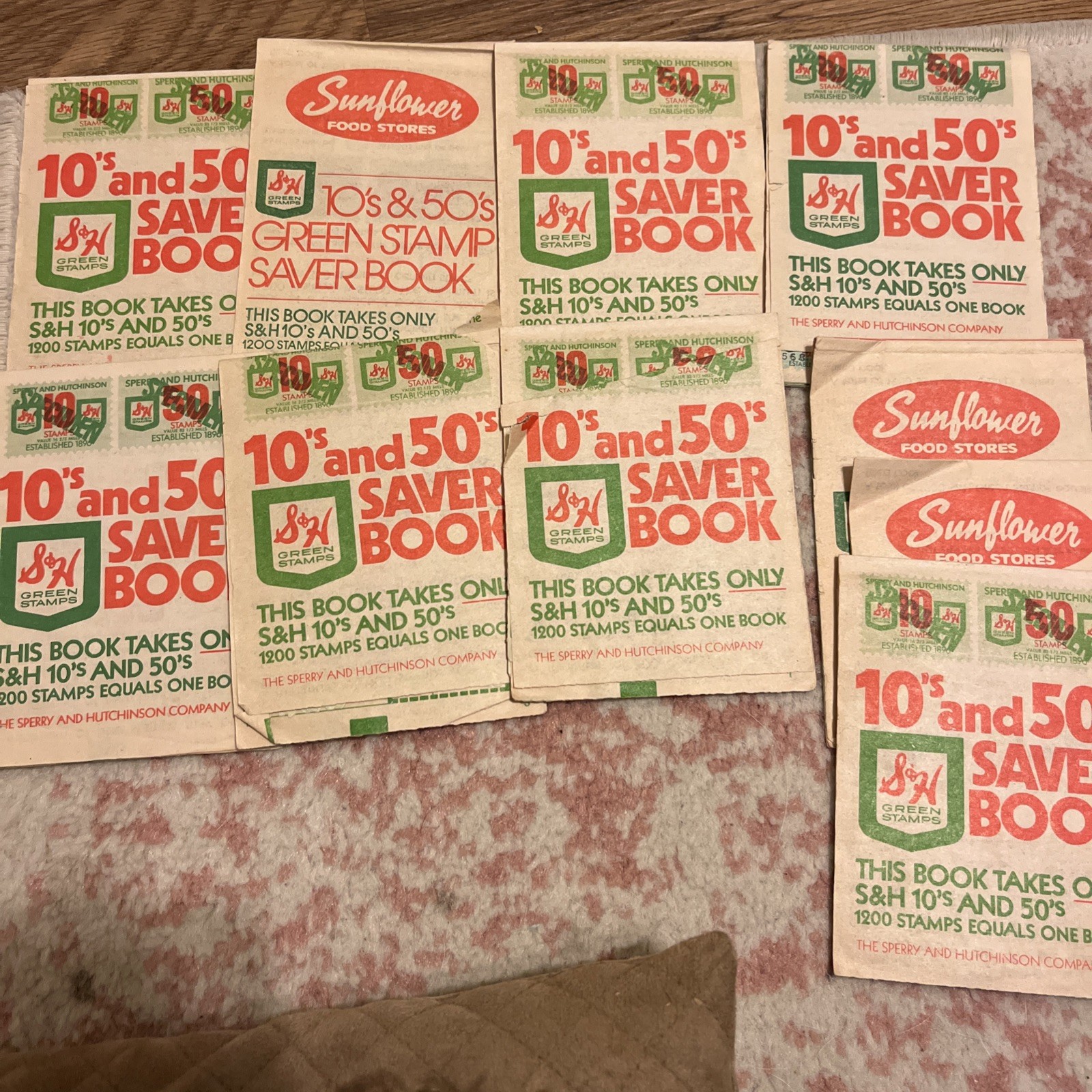 Vintage S&H Green Stamps Saver Book