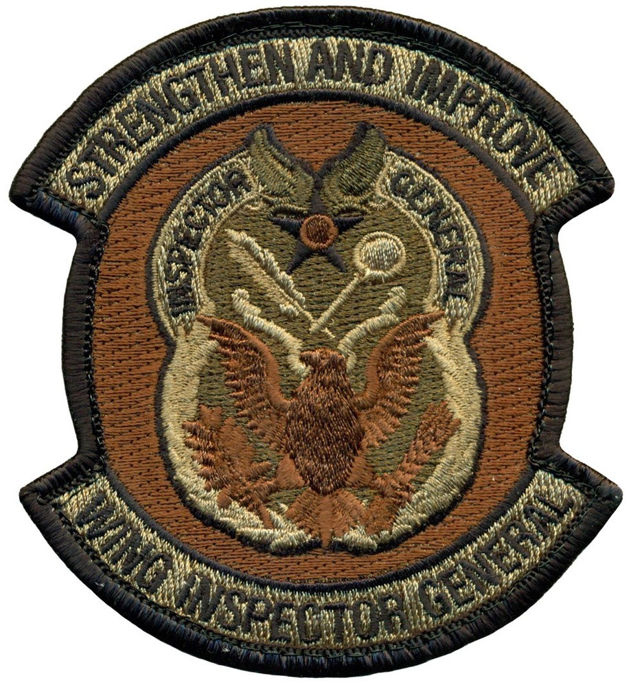 USAF WING INSPECTOR GENERAL PATCH - OCP