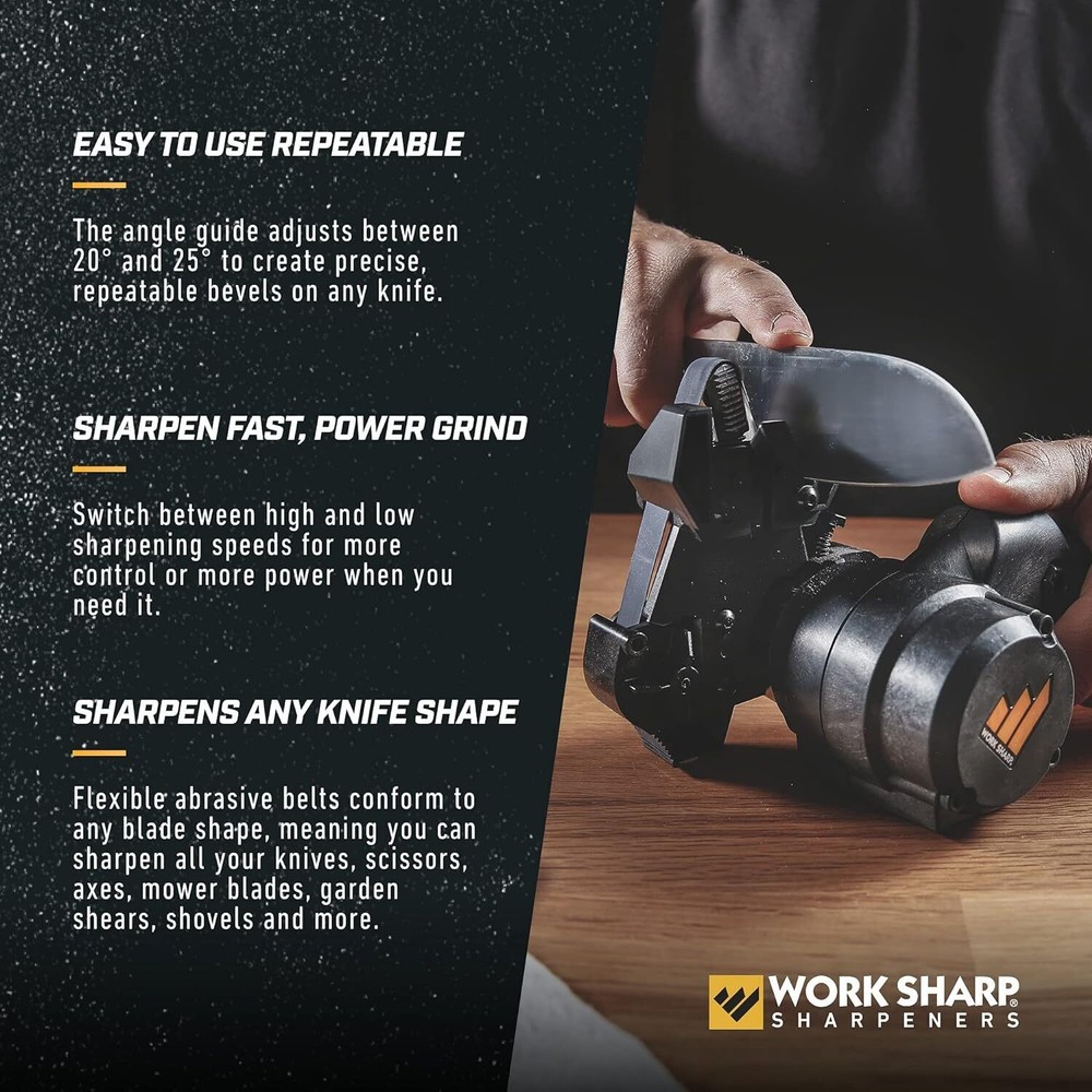 US Electric Knife and Tool Sharpener Adjustable Tool and Knife Sharpening System