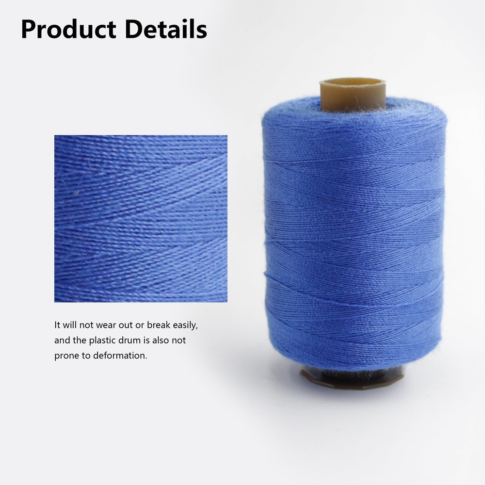 24Pcs Sewing Thread Spools Set 1000 Yards Per Spool Mixed Cotton Threads for ...