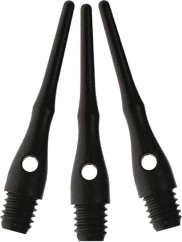 Soft Tip Dart Points Tufflex III 2BA Thread - 100 & 1000 Pack Options, Durable A