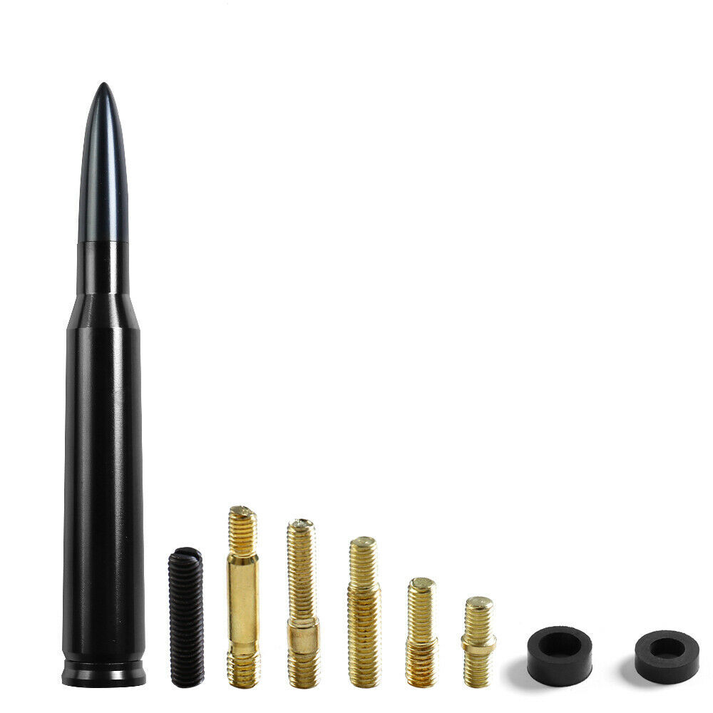 5" 50 CAL BULLET ANTENNA BLACK FIT FOR HARLEY DAVIDSON STREET GLIDE