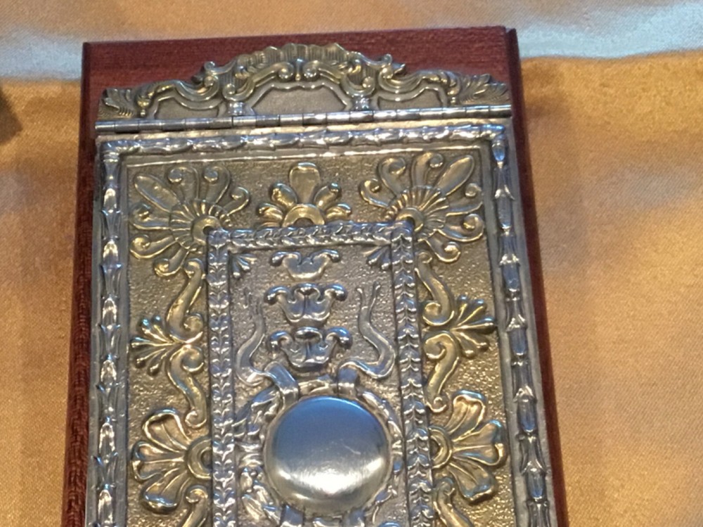 Stefani Bologna Master Silversmith Desk Note Pad~ Signed