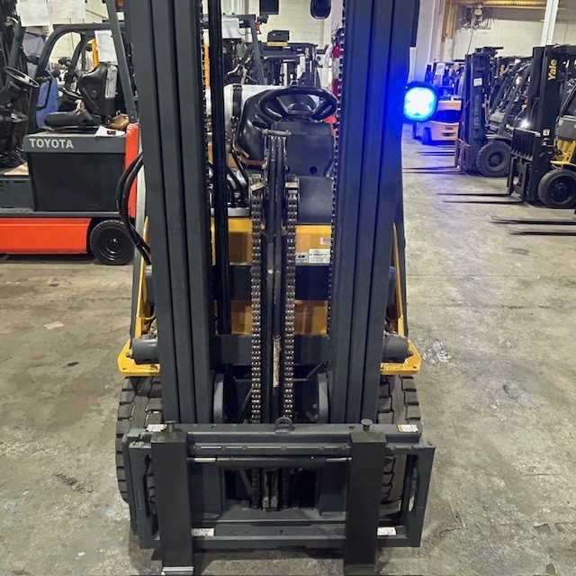 2019 Cat 2C5000 5000lb Used Forklift Triple Mast Sideshift LP Gas 5781 Hours