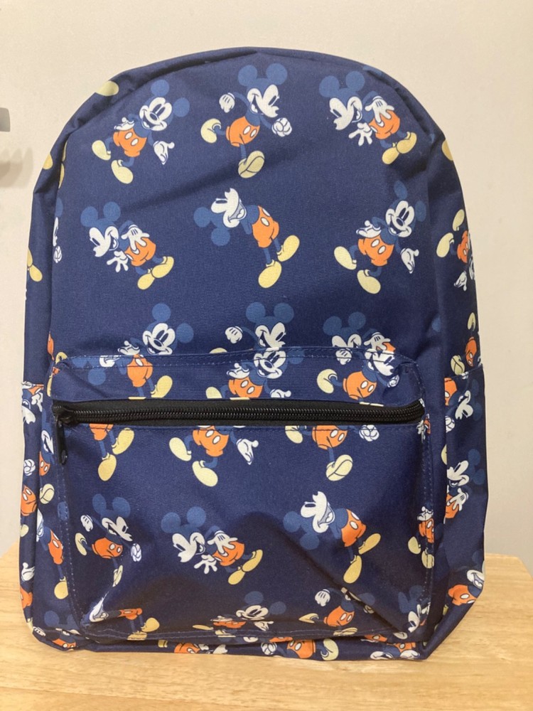 School backpack Mickey Mouse, Navy Blue.