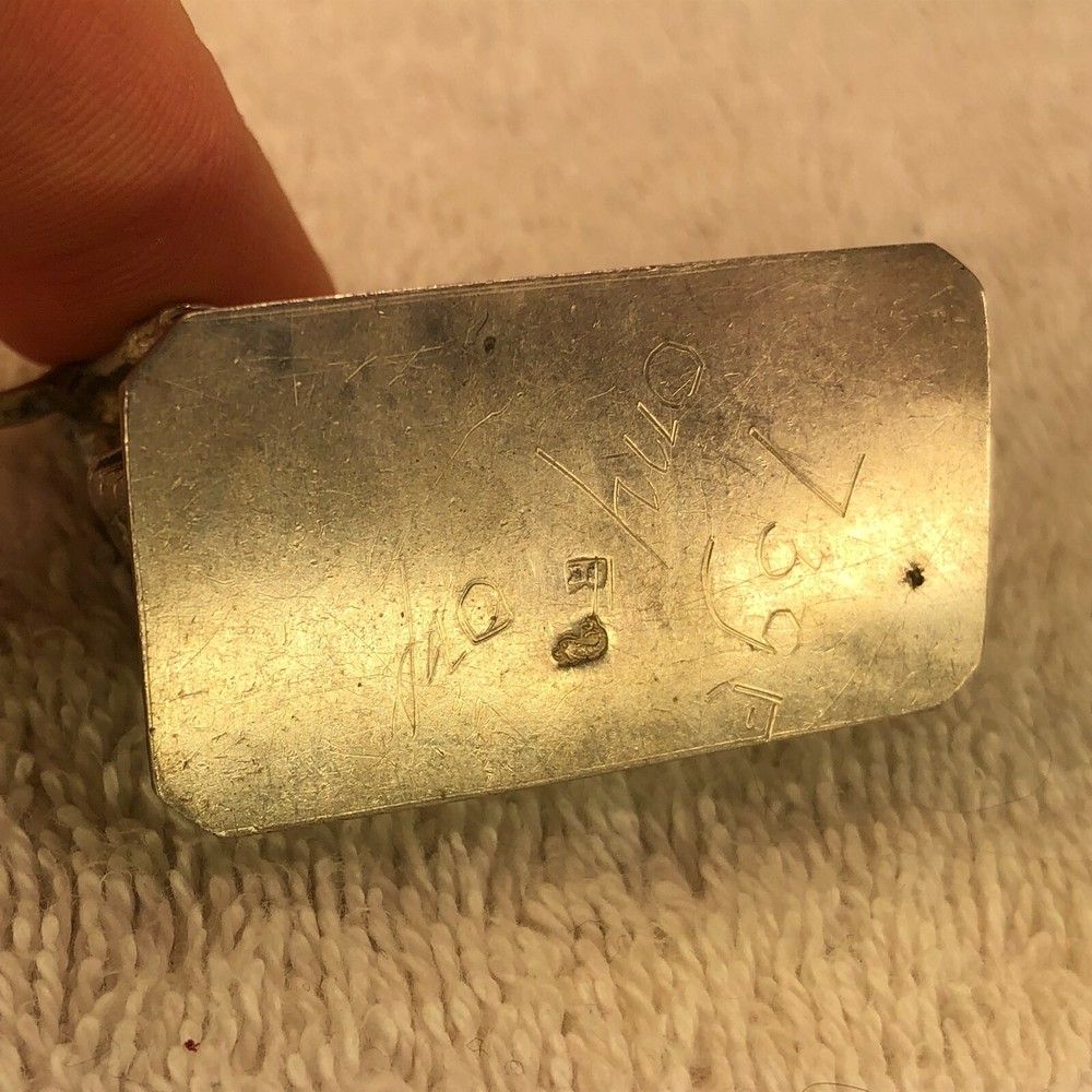 Dutch Solid Silver Miniature
