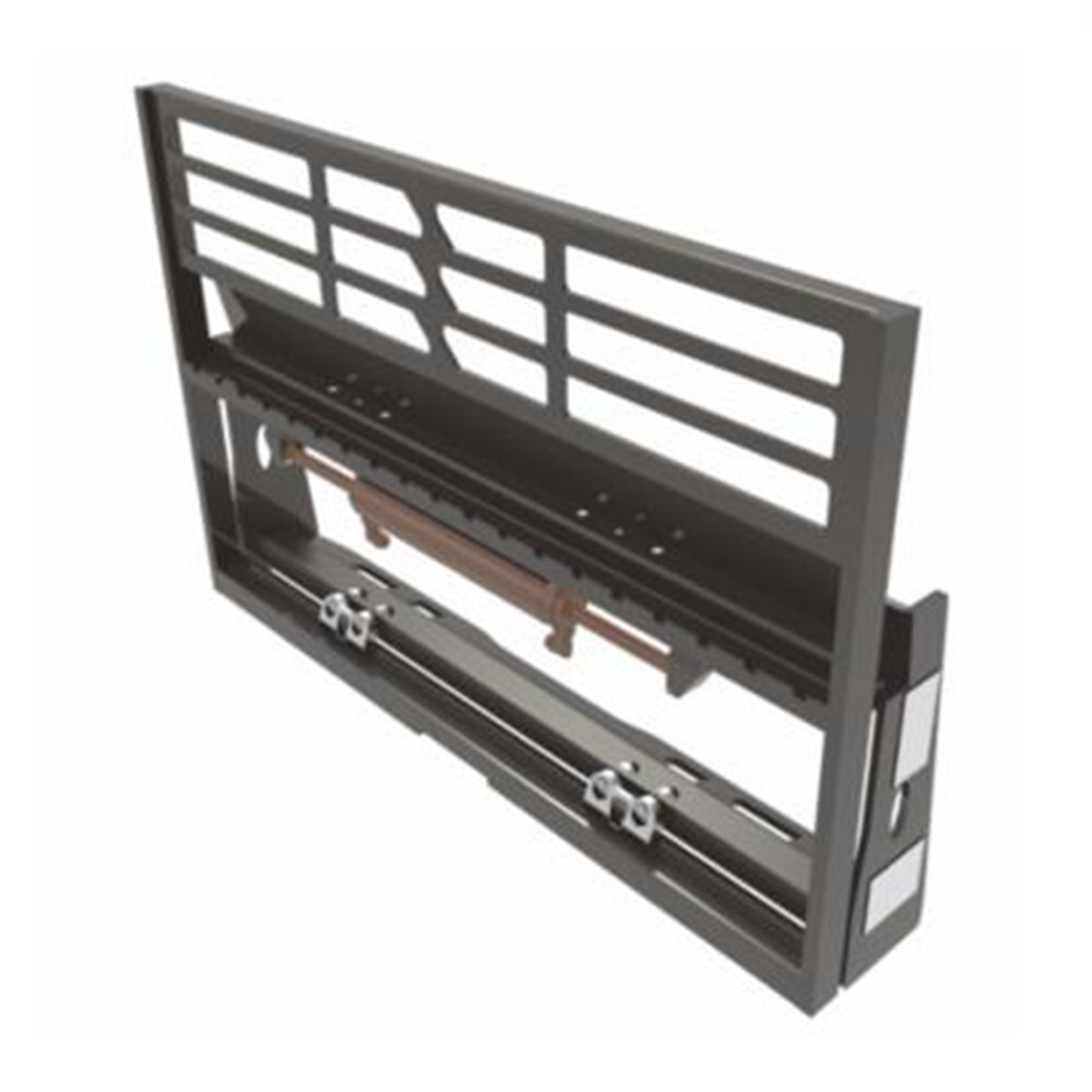 Inner 48" W Adjustable Hydraulic Skid Steer Pallet Fork Frame Quick Attach