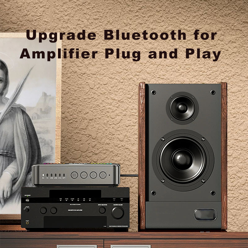 Long Range Bluetooth Transmitter Receiver Wireless Home Car Stereo Audio Adapter