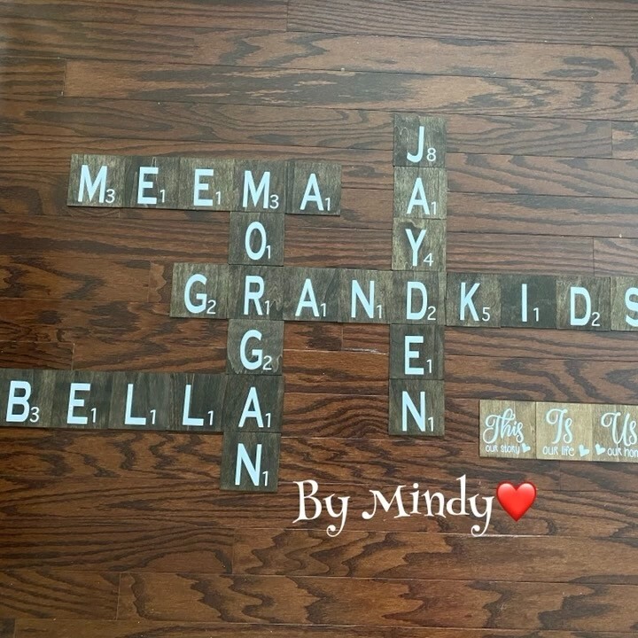 4X4 Scrabble Wall Tiles - Beautiful