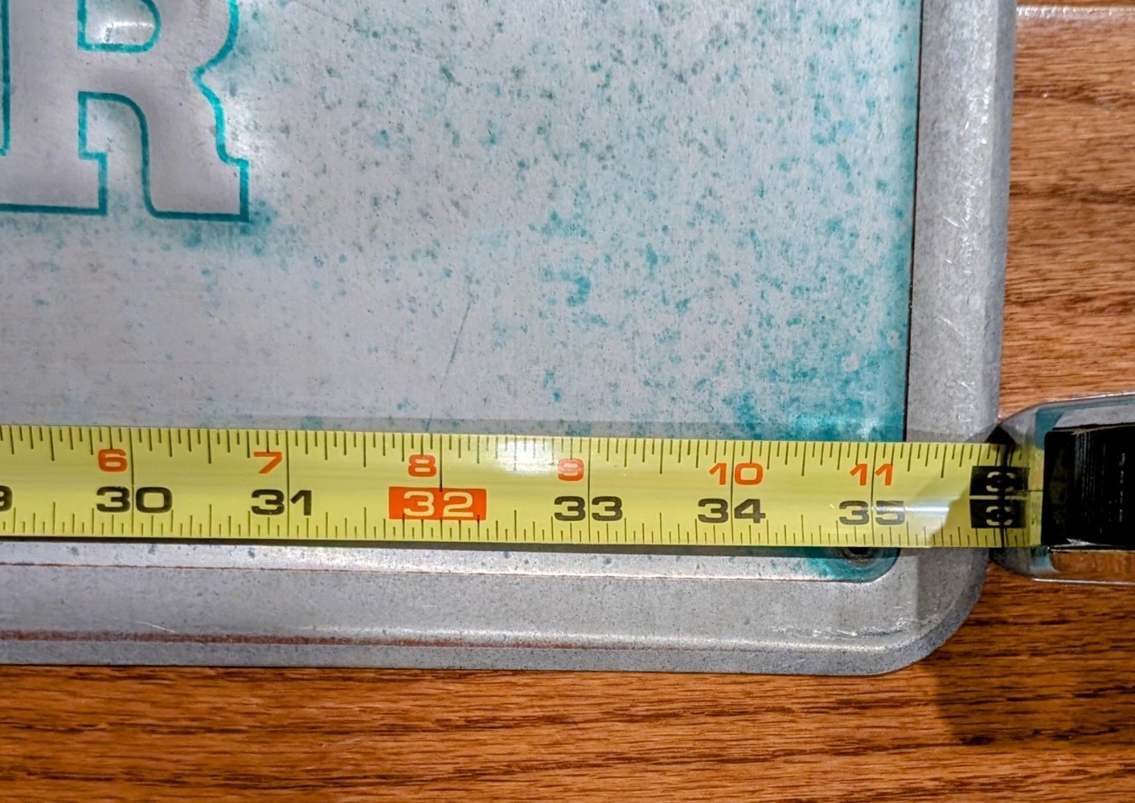 Interlux Boatyard Center Aluminum Sign 18 X 36"