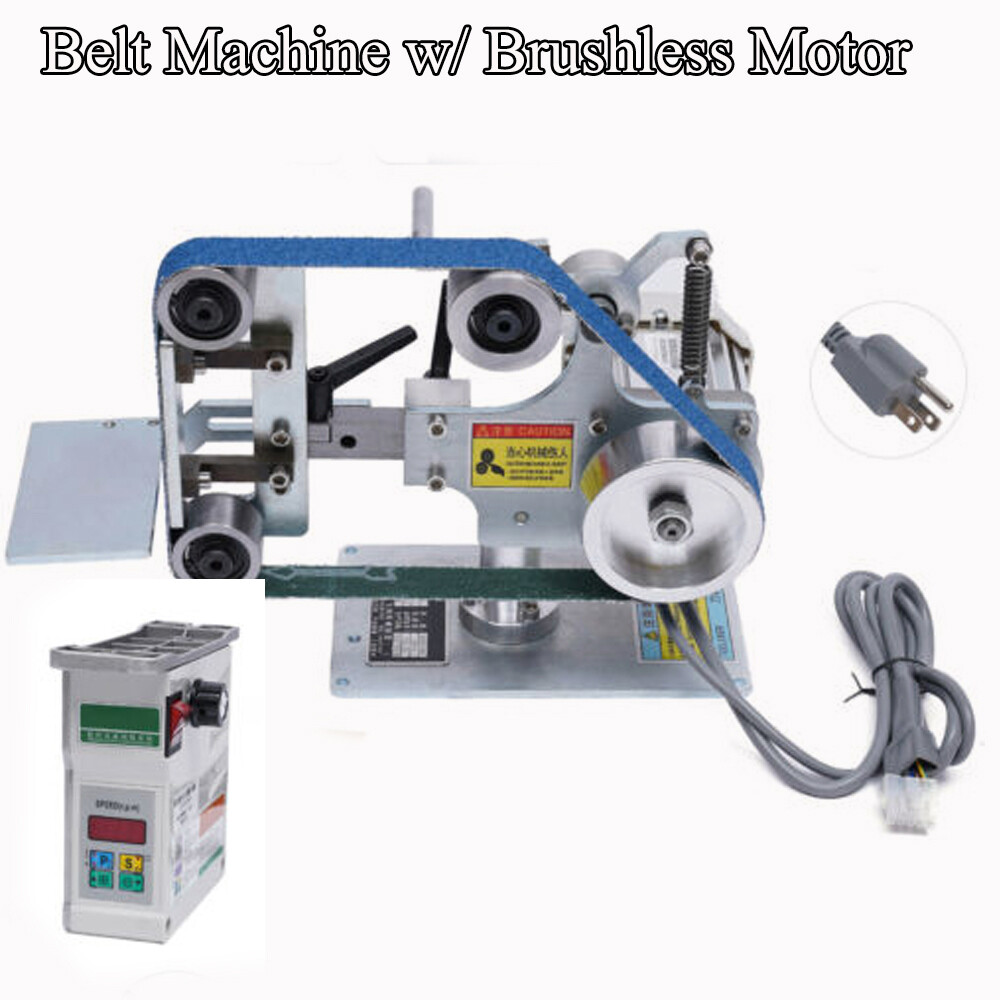 Belt Grinder Sander 30x1-Inch Variable Speed With 2 Abrasive Belt DC Brushless