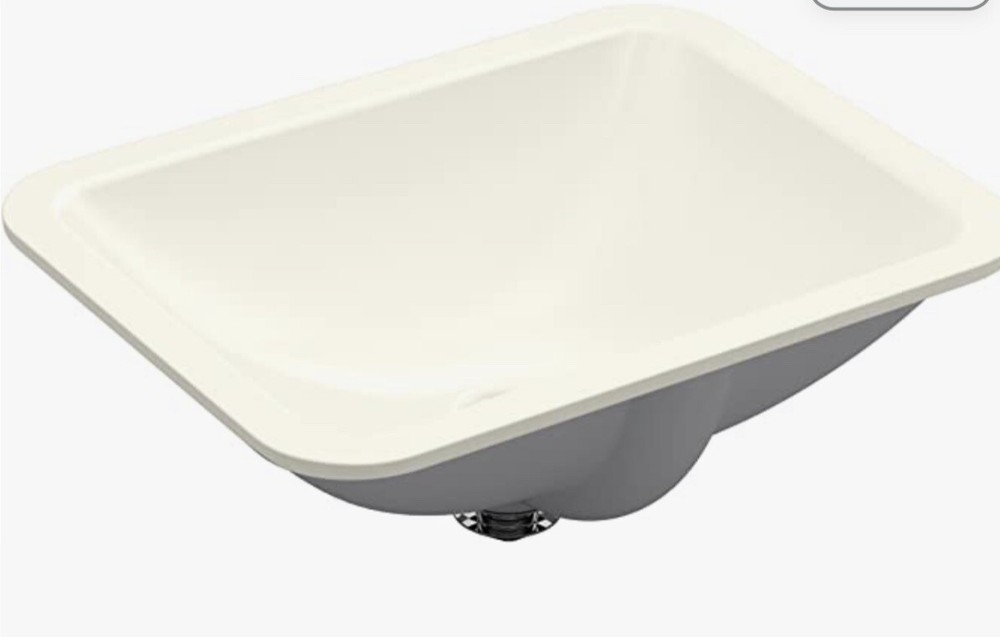 Kohler 20000-96 Caxton Rectangular Undercounter  (biscuit)