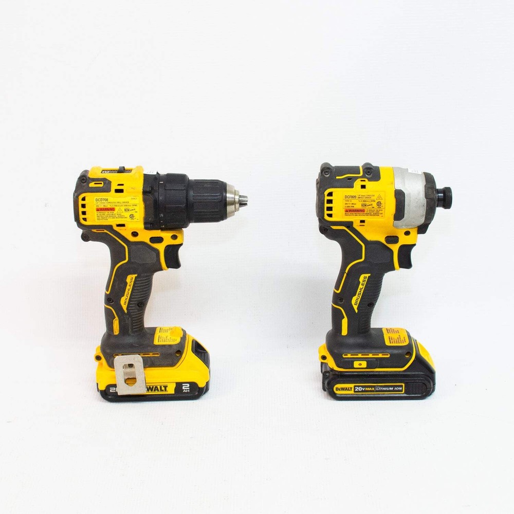 DEWALT DCF809 & DCD708 Impact Driver & Drill/Driver Tool Set