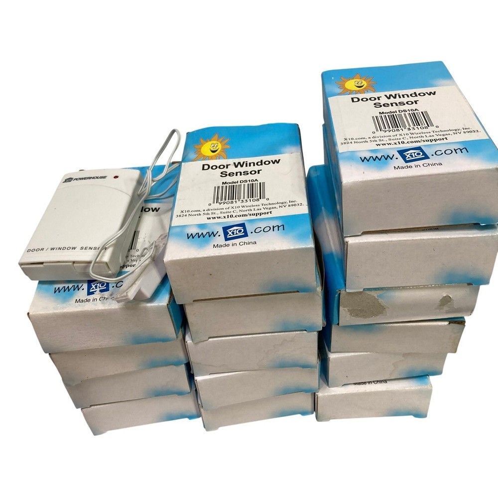 X10 Wireless Home Security System Bundle Sensors Modules Lot 25 pcs READ