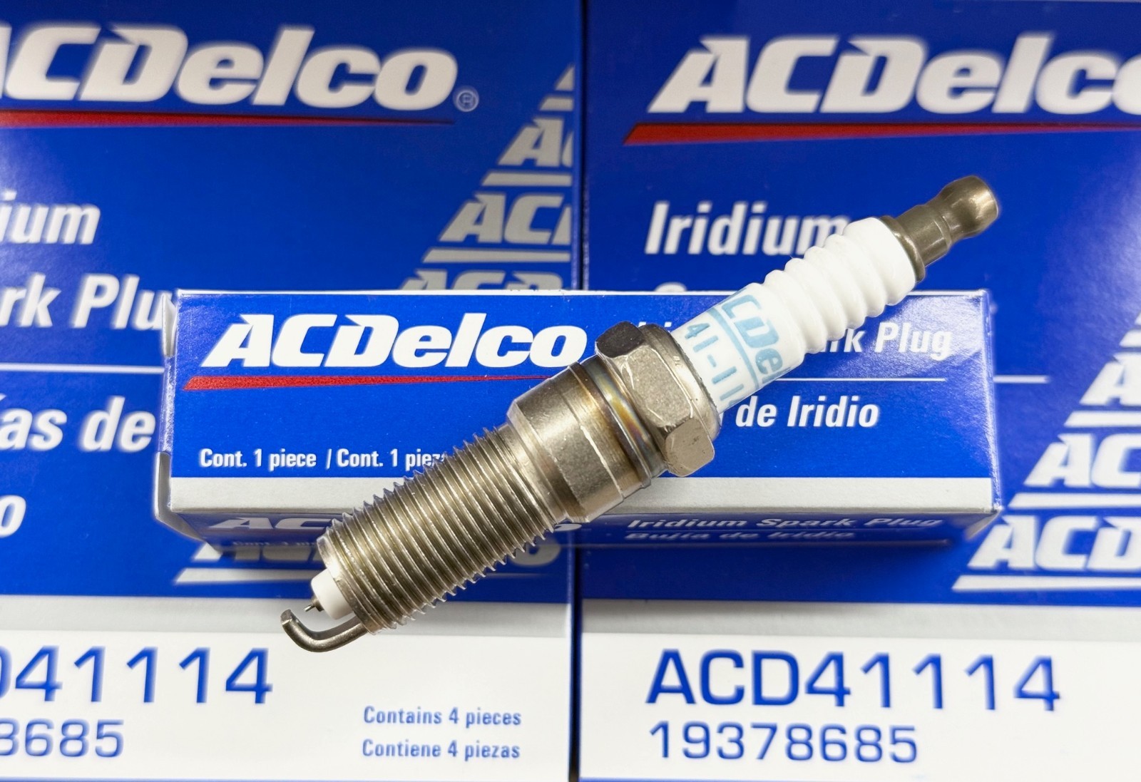 8PC 41-114 IRIDIUM SPARK PLUGS OEM for 2014-2026 CHEVY GMC CADI ACDELCO 12622441