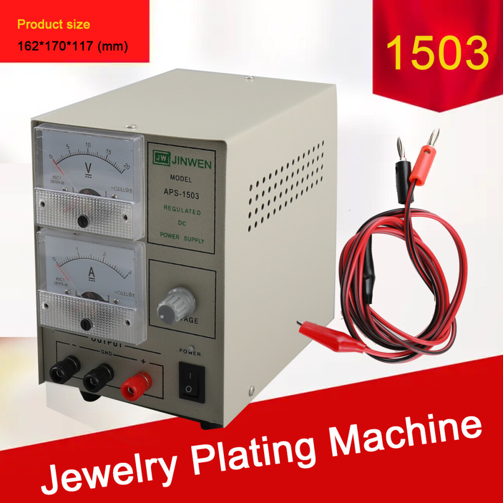 Gold Silver Plating Machine Electroplating kit Plater Jewelry Processing Tool