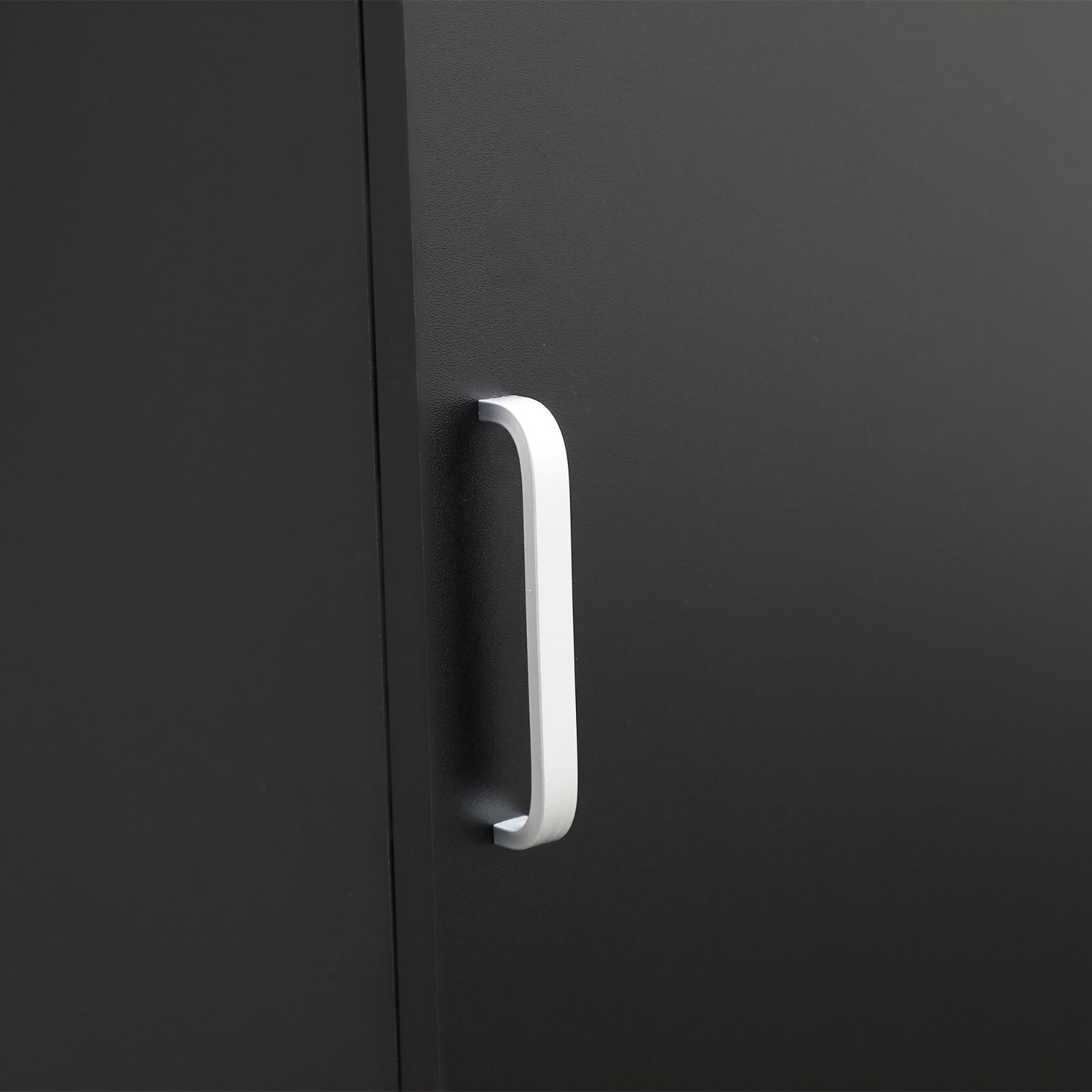 Salon Station Barber Beauty Spa Storage Cabinet Equipment W/Glass Door, Shelves