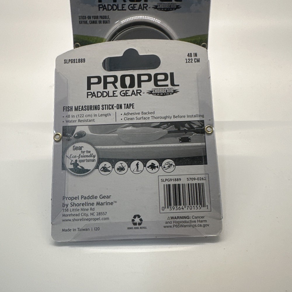 Propel Paddle SLPG91889 Measuring Tape Fish