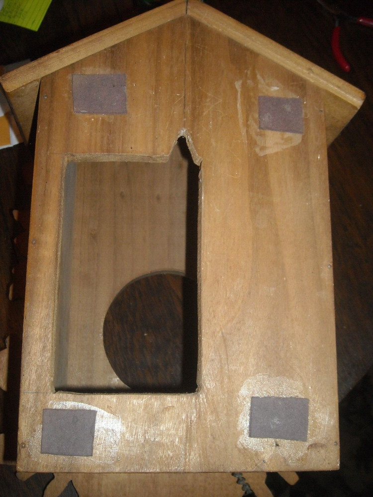 Sessions electric cuckoo clock case used