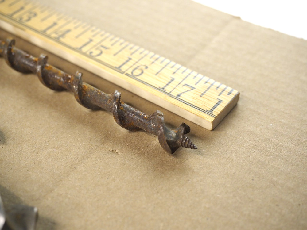 Auger bit hand brace drill bits