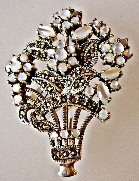 Basket Brooch