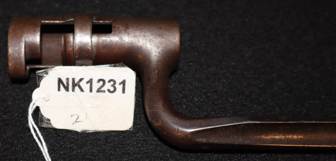 Indian Wars US Army M1873 Trapdoor Springfield Socket Bayonet U.S. Ricasso Mark