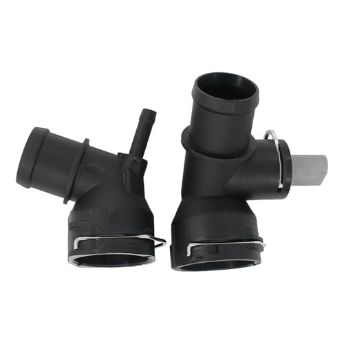 Radiator Coolant Upper and Lower Hose Coupling Adapter Connector for VW